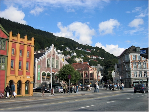 view up toward floyen